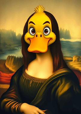 Duck Mona Lisa
