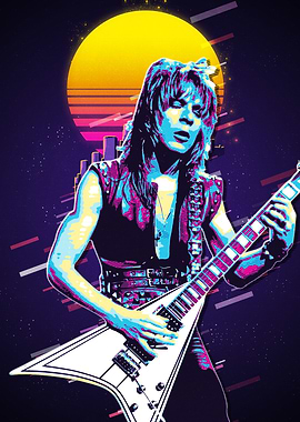 Randall William 80s Rock Guitarist