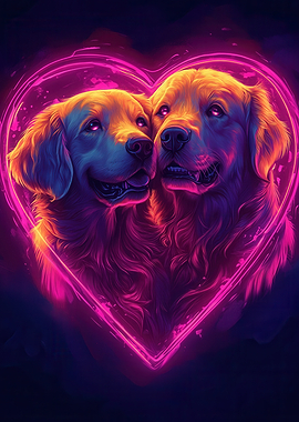 Golden Retriever Love