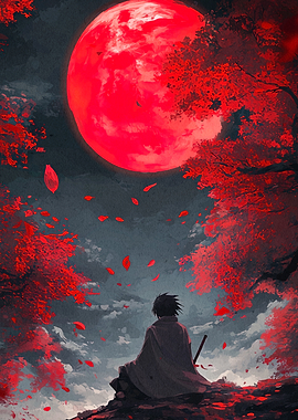 Red Moon Sakura