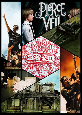 Pierce the Veil Album Collage