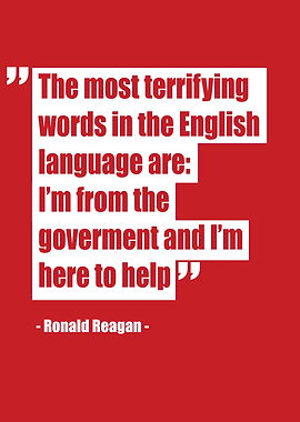 Reagan Quote - Government Help