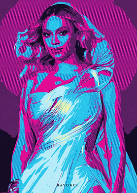 Beyonce Pop Art