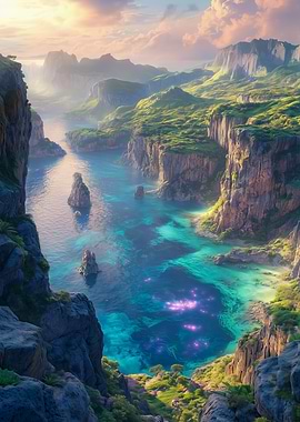 Enchanting Coastal Cliffs