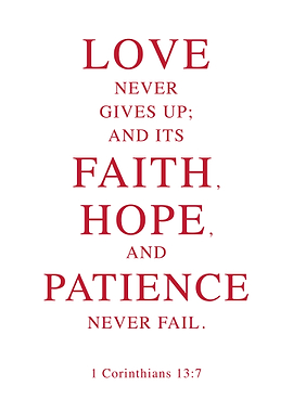 Love, Faith, Hope, Patience