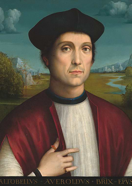 Portrait Painting of a Man