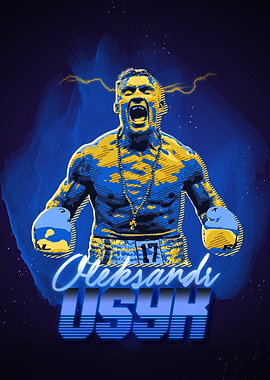 Aleksandr Usyk Boxing Art