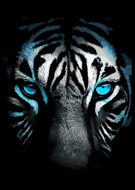 White Tiger Close-Up