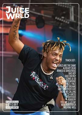 Juice WRLD Concert Poster
