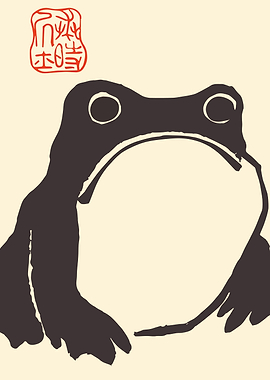 Matsumoto Hoji Grumpy Frog