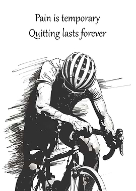 Cycling Motivation Poster
