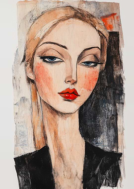 Woman Portrait Painting