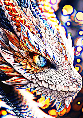 Dragon Eye Close-Up