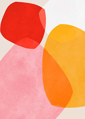 Abstract Shapes Wall Art