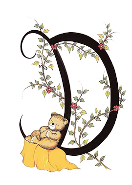 Sleeping Bear Letter D