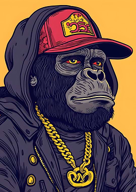 Gorilla in a Hoodie