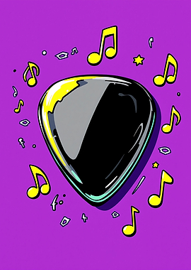 Guitar Pick Music Art