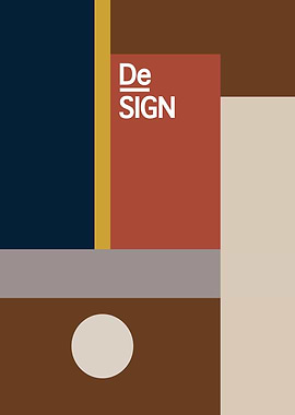 Geometric Design Poster