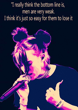 Billie Eilish Quote Art