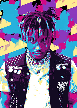 Juice Wrld Pop Art Portrait
