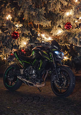 Kawasaki Motorcycle Christmas