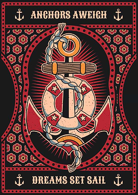 Anchor Dreams Nautical Art