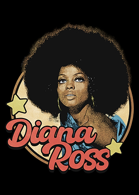 Diana Ross Vintage Poster