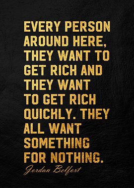 Jordan Belfort Quote