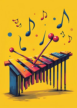 Colorful Xylophone