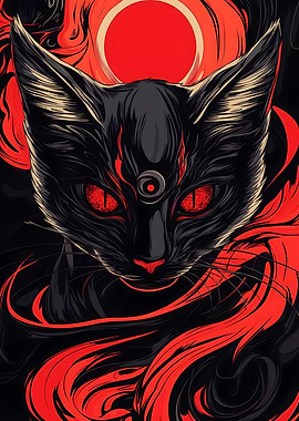 Red Eyes Nekomata