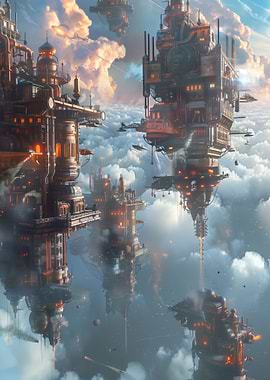Steampunk City Fantasy