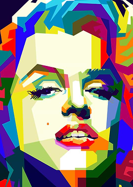 Marilyn Monroe Classic Cinema Pop Art