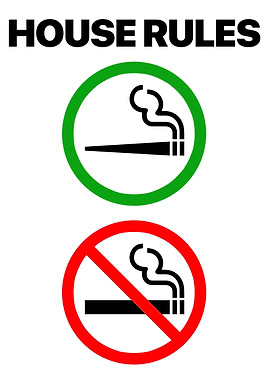 House Rules: Smoking Allowed Funny Humor