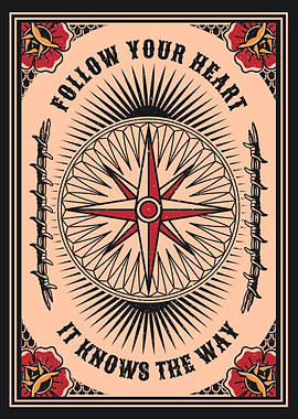 Vintage Compass Design