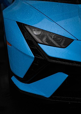 Lamborghini Huracan Tecnica Headlight