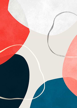 Abstract Watercolor Shapes