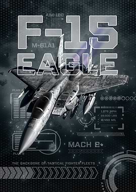 F-15 Eagle Fighter Jet