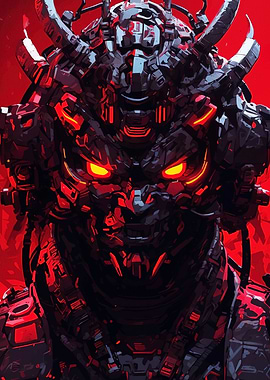 Cybernetic Oni Warrior