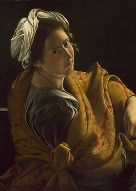Woman in Yellow and White