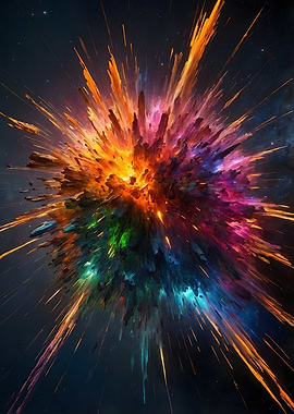 Cosmic Color Explosion