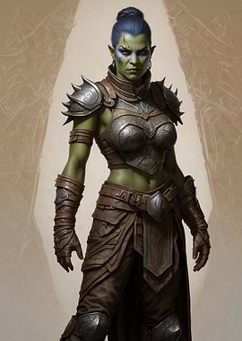 Female Orc Warrior