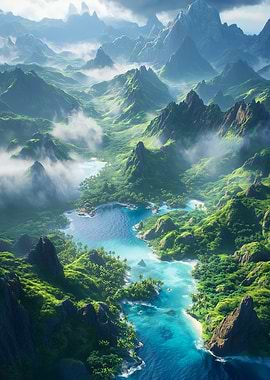 Tropical Island Paradise