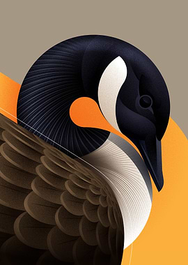 Canada Goose Illustration