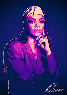 Rihanna Portrait