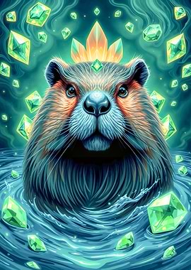 Emerald Beaver Stonimal