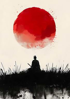 Samurai Ink Art