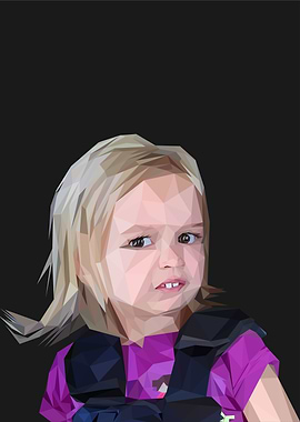 Girl with Skeptical Expression