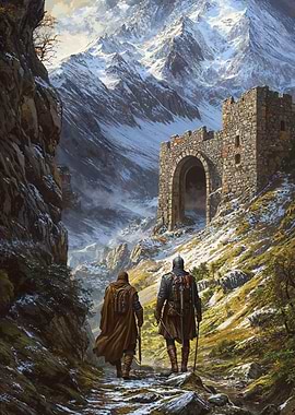 Medieval Mountain Pass