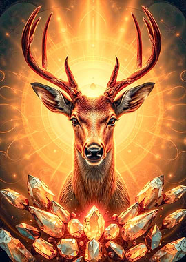 Moonstone Deer Stonimal