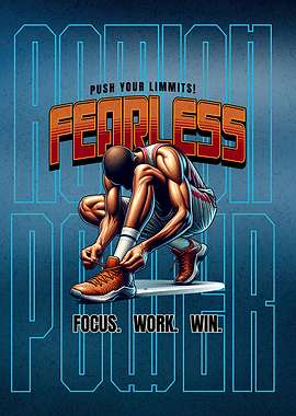 Fearless Basketball Player